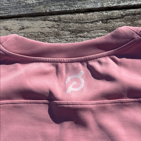 LULULEMON x Peloton Softstreme Perfectly Oversized Cropped Crew size 8 NWT pink - Picture 7 of 7